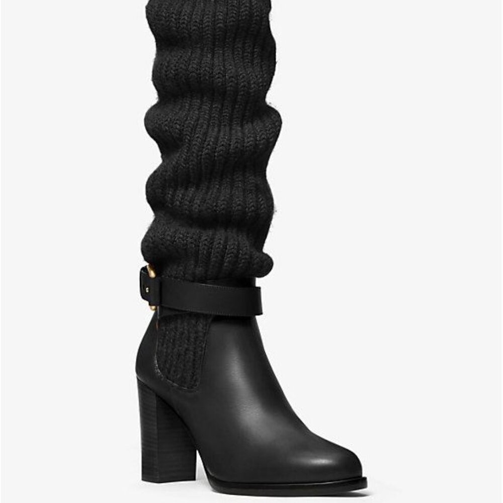 Michael Kors Collection Stephanie Sock Boots size 38.5